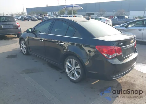 2012 Chevrolet Cruze Ltz из США, поврежденный, VIN 1G1PH5SC2C7284375